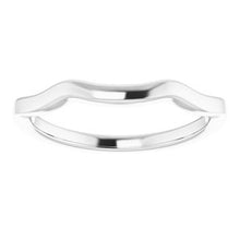 Charger l'image dans la galerie, Sterling Silver Band for 6x4 mm Emerald Ring
