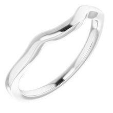 Load image into Gallery viewer, Sterling Silver Band for 5 mm Square Ring
