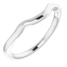 Load image into Gallery viewer, Sterling Silver Band for 5.5 mm Square Ring
