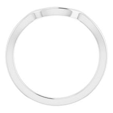 Load image into Gallery viewer, Sterling Silver Band for 5.5 mm Square Ring
