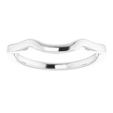 Load image into Gallery viewer, Sterling Silver Band for 5.5 mm Square Ring
