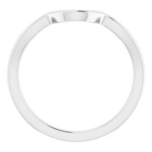 Charger l'image dans la galerie, Sterling Silver Band for 9x4.5 mm Marquise Ring
