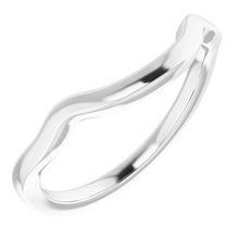 Load image into Gallery viewer, Sterling Silver Band for 11x9 mm Oval Ring
