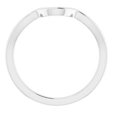 Load image into Gallery viewer, Sterling Silver Band for 8x4 mm Marquise Ring
