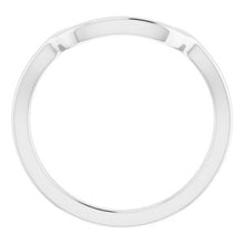 Charger l'image dans la galerie, Sterling Silver Band for 9 mm Square Ring

