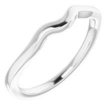 Charger l'image dans la galerie, Sterling Silver Band for 5x3 mm Marquise Ring
