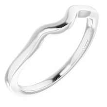 Load image into Gallery viewer, Sterling Silver Band for 6x3.5 mm Marquise Ring
