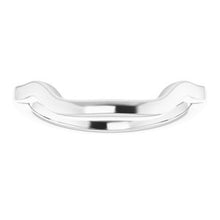 Load image into Gallery viewer, Sterling Silver Band for 12x10 mm Emerald Ring
