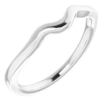 Charger l'image dans la galerie, Sterling Silver Band for 6x3 mm Marquise Ring
