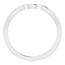 Charger l'image dans la galerie, Sterling Silver Band for 6x3 mm Marquise Ring
