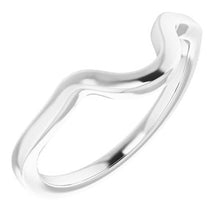 Charger l'image dans la galerie, Sterling Silver Band for 12x6 mm Marquise Ring
