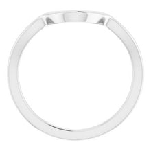 Charger l'image dans la galerie, Sterling Silver Band for 12x6 mm Marquise Ring
