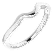 Load image into Gallery viewer, Sterling Silver Band for 7x3.5 mm Marquise Ring
