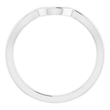 Load image into Gallery viewer, Sterling Silver Band for 7x3.5 mm Marquise Ring
