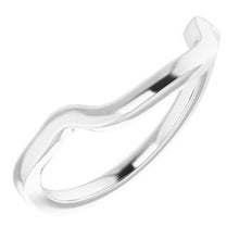 Load image into Gallery viewer, Sterling Silver Band for 10 mm Square Ring
