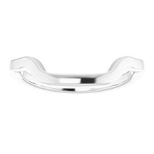 Load image into Gallery viewer, Sterling Silver Band for 10 mm Square Ring
