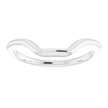 Charger l'image dans la galerie, Sterling Silver Band for 11x9 mm Emerald Ring
