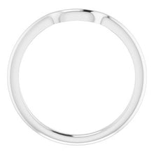 Charger l'image dans la galerie, Sterling Silver Band for 5.5 mm Square Ring
