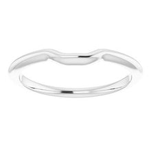 Charger l'image dans la galerie, Sterling Silver Band for 5.5 mm Square Ring
