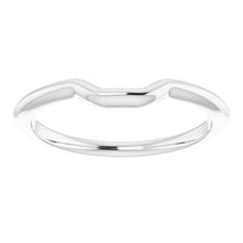 Charger l'image dans la galerie, Sterling Silver Band for 6 mm Square Ring
