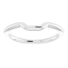 Charger l'image dans la galerie, Sterling Silver Band for 6.5 mm Square Ring
