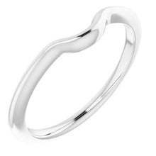 Charger l'image dans la galerie, Sterling Silver Band for 6.5 mm Round Ring
