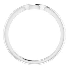 Charger l'image dans la galerie, Sterling Silver Band for 6 mm Round Ring
