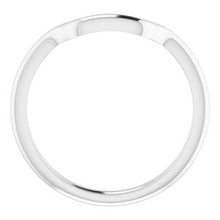 Charger l'image dans la galerie, Sterling Silver Band for 10 mm Square Ring
