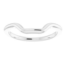 Charger l'image dans la galerie, Sterling Silver Band for 10 mm Square Ring
