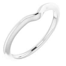 Charger l'image dans la galerie, Sterling Silver Band for 6x3 mm Marquise Ring
