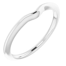Charger l'image dans la galerie, Sterling Silver Band for 5x3 mm Marquise Ring

