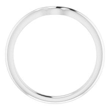Charger l'image dans la galerie, Sterling Silver Band for 5x3 mm Marquise Ring
