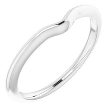 Charger l'image dans la galerie, Sterling Silver Band for 6x3.5 mm Marquise Ring
