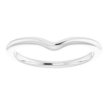Charger l'image dans la galerie, Sterling Silver Band for 8x4 mm Marquise Ring

