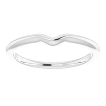 Charger l'image dans la galerie, Sterling Silver Band for 5.5x3.5 mm Pear Ring
