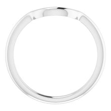 Charger l'image dans la galerie, Sterling Silver Band for 9.4 mm Round Ring
