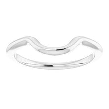 Charger l'image dans la galerie, Sterling Silver Band for 9.4 mm Round Ring
