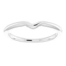 Charger l'image dans la galerie, Sterling Silver Band for 6x4 mm Pear Ring
