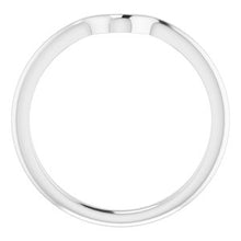 Charger l'image dans la galerie, Sterling Silver Band for 7x5 mm Pear Ring
