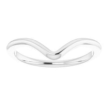 Charger l'image dans la galerie, Sterling Silver Band for 12x8 mm Pear Ring
