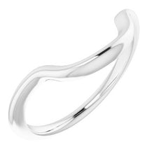 Charger l'image dans la galerie, Sterling Silver Band for 14 mm Round Ring
