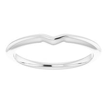Charger l'image dans la galerie, Sterling Silver Band for 5x3 mm Oval Ring
