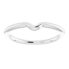 Charger l'image dans la galerie, Sterling Silver Band for 6x4 mm Oval Ring

