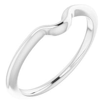 Charger l'image dans la galerie, Sterling Silver Band for 7x5 mm Oval Ring
