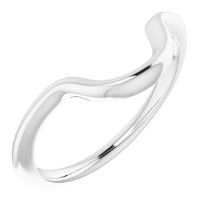Sterling Silver Band for 14x10 mm Oval Ring