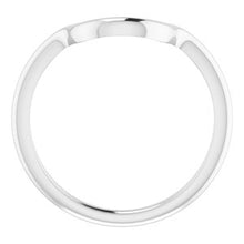 Load image into Gallery viewer, Sterling Silver Band for 14x10 mm Oval Ring
