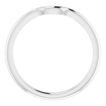 Charger l'image dans la galerie, Sterling Silver Band for 5 mm Cushion Ring
