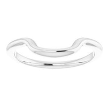 Charger l'image dans la galerie, Sterling Silver Band for 11 mm Cushion Ring
