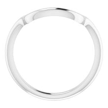 Charger l'image dans la galerie, Sterling Silver Band for 15 mm Cushion Ring
