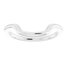 Charger l'image dans la galerie, Sterling Silver Band for 13 mm Cushion Ring
